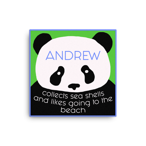 Panda Custom Art for Pediatrics/Kids